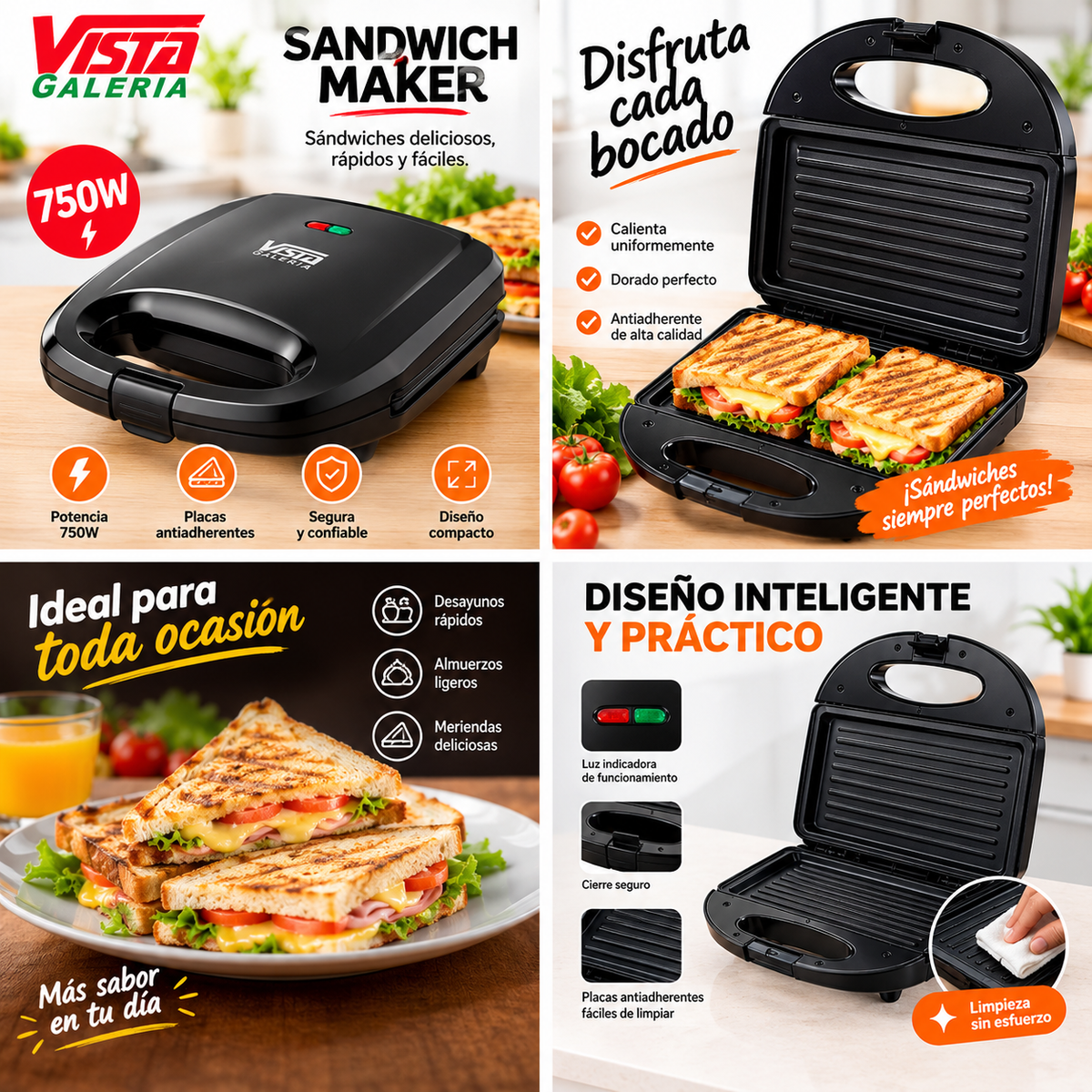 OSTADORA / WAFLERA VISTA VSM-1319