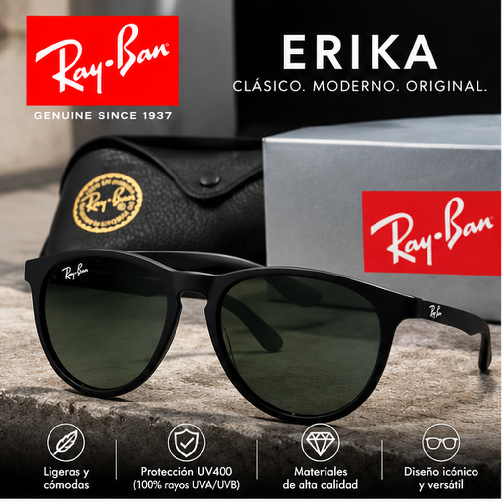 Gafa Rayban Erika (Negro)