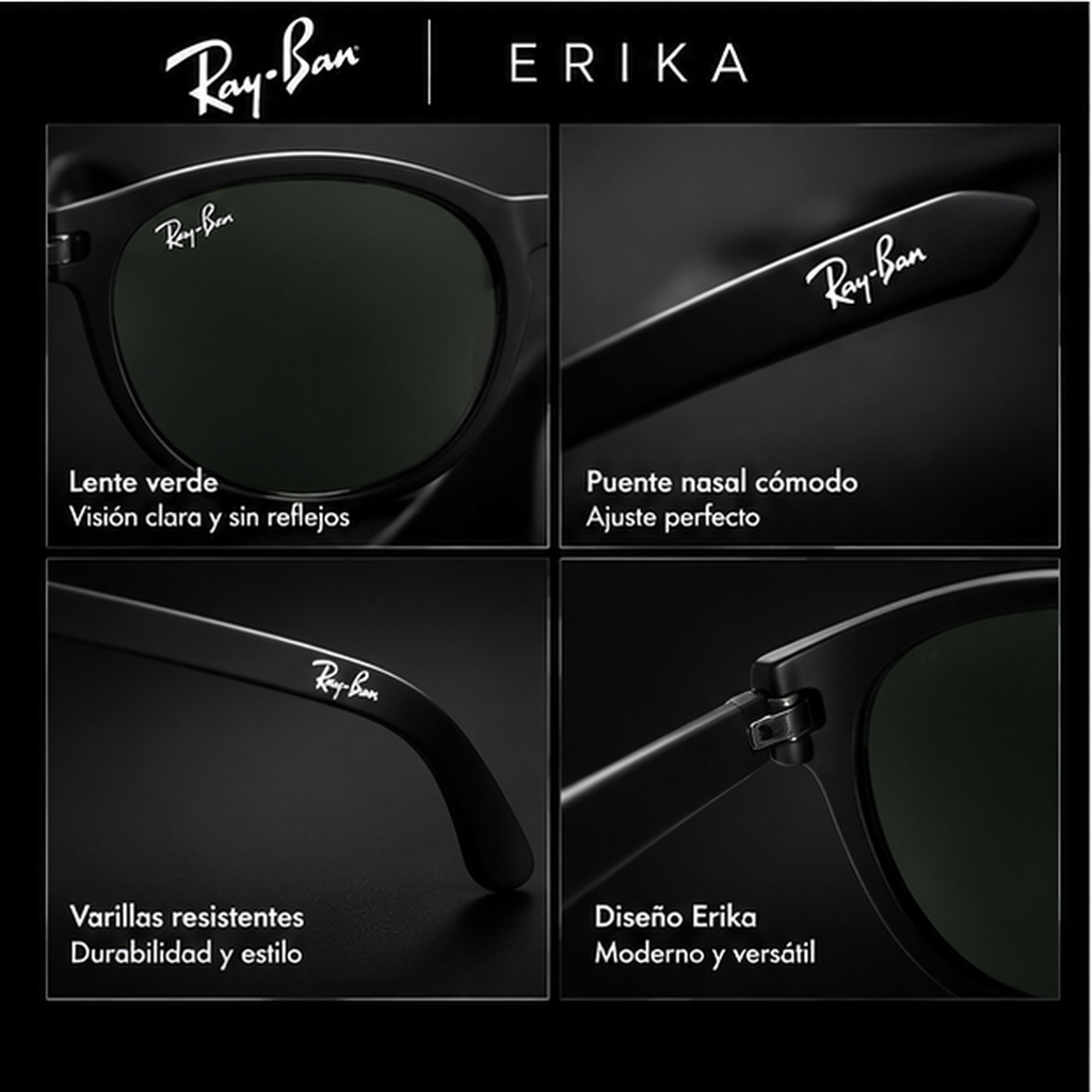 Gafa Rayban Erika (Negro)