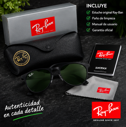 Gafa Rayban Erika (Negro-Verde)