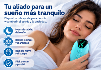 Dispositivo para dormir y combatir el estrés y ansiedad