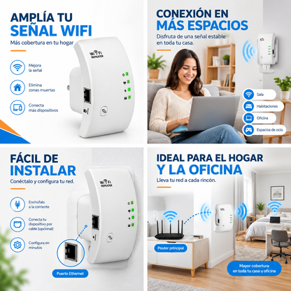 REPETIDOR WIFI INALÁMBRICO-N