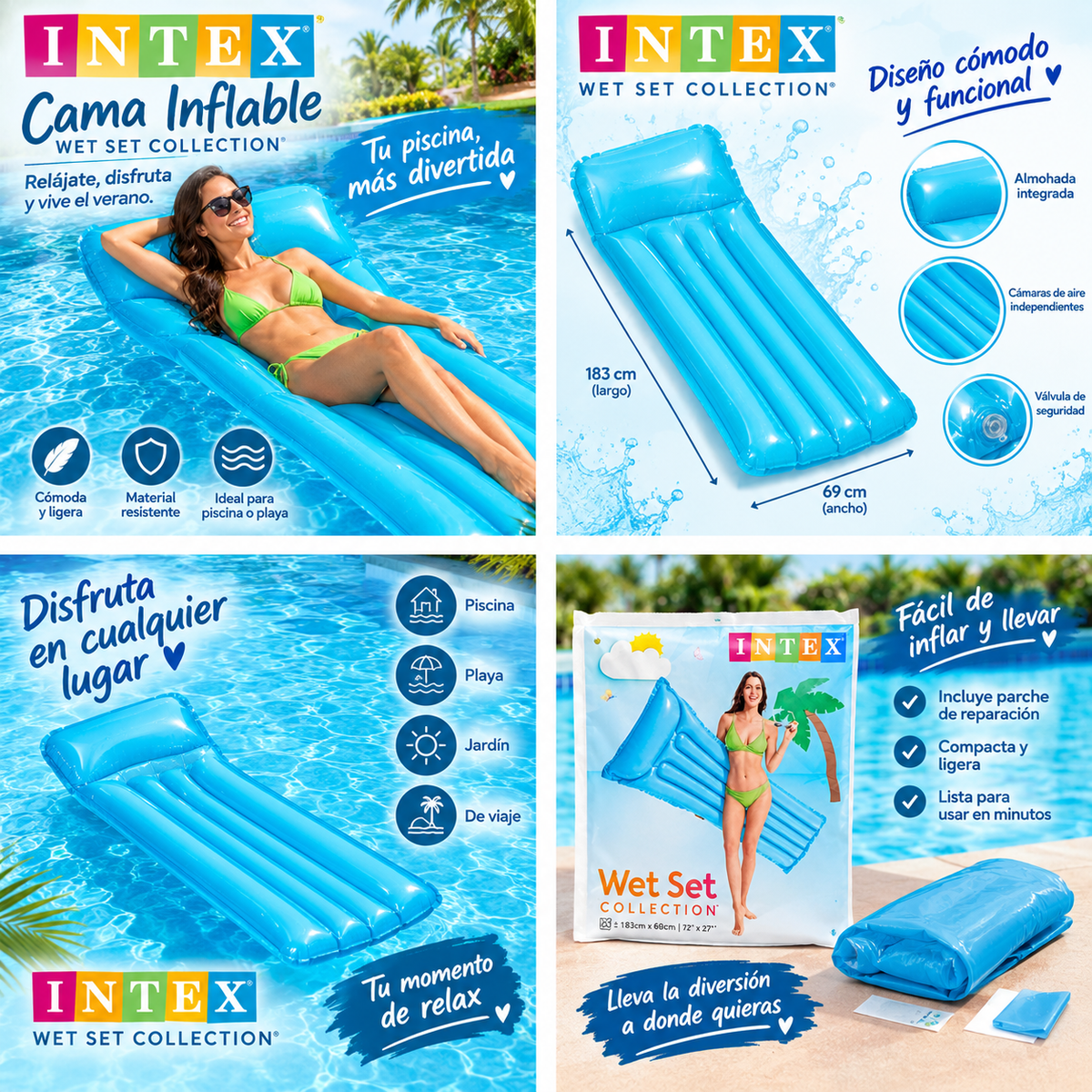 CAMA INFLABLE INTEX