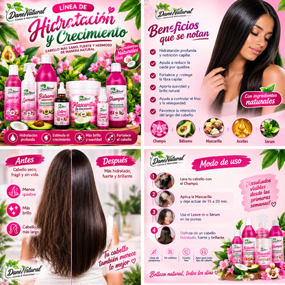 LINEA DE HIDRATACION Y CRECMIENTO