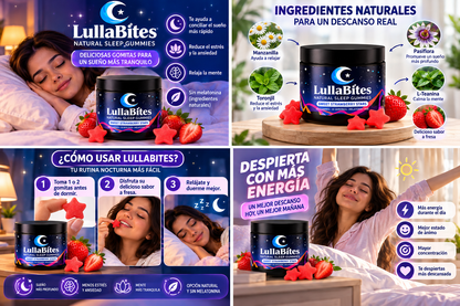 LullaBites Natural Sleep Gummies