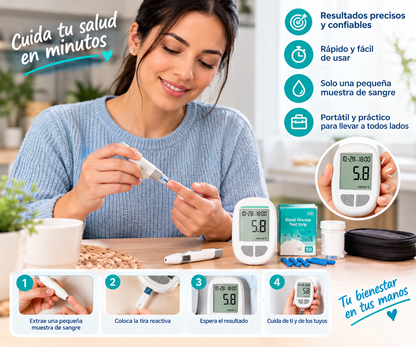 MEDIDOR DE GLUCOSA DIGITAL