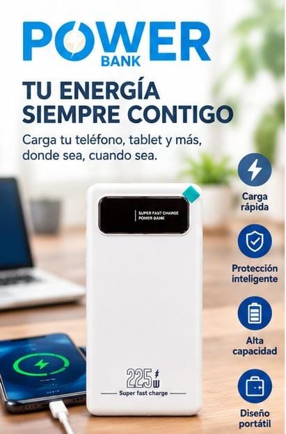 POWER BANK - CARGADOR PORTATIL