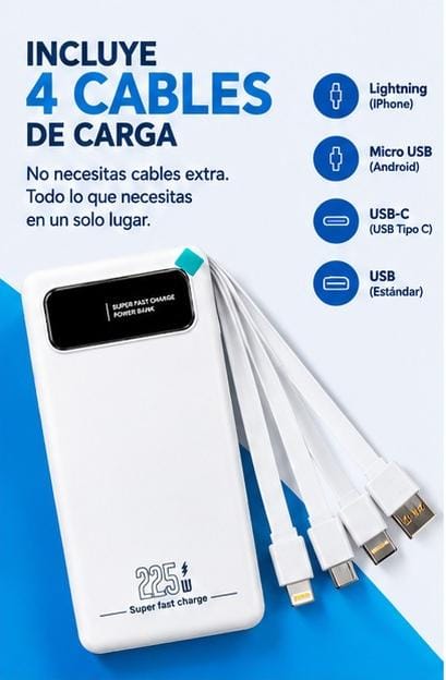 POWER BANK - CARGADOR PORTATIL