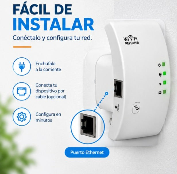REPETIDOR WIFI INALÁMBRICO-N