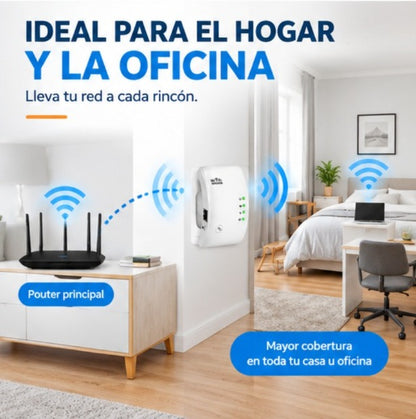 REPETIDOR WIFI INALÁMBRICO-N