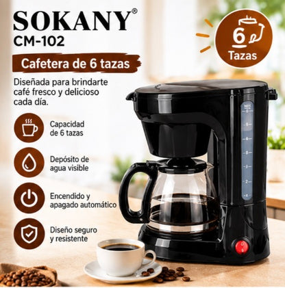 CAFETERA SOKANY CM-102