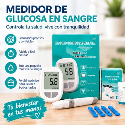 MEDIDOR DE GLUCOSA DIGITAL