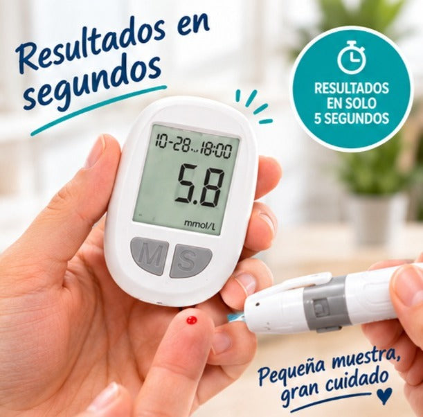 MEDIDOR DE GLUCOSA DIGITAL