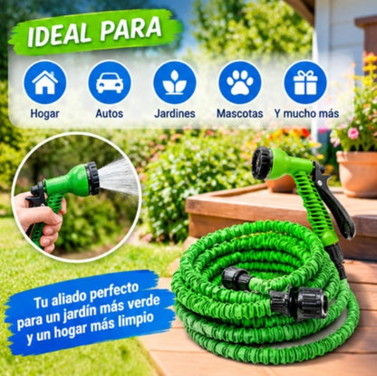 MANGUERA RETRACTIL MAGIC HOSE 15 MTS / 50 PIES