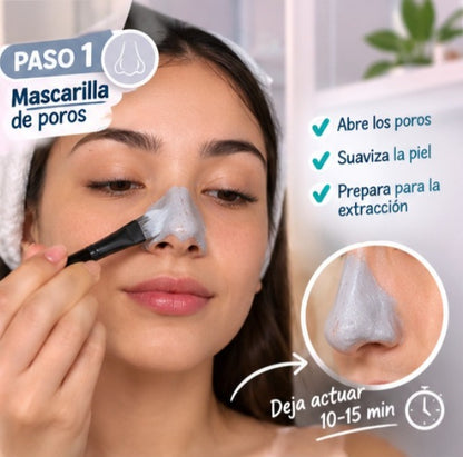 LOVE JOJO - KIT 3 PASOS ELIMINA PUNTOS NEGROS