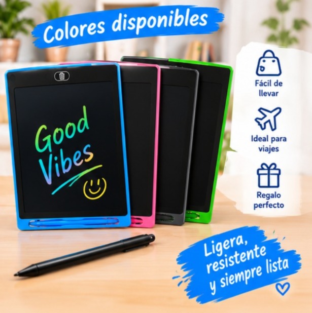 TABLET LED 12" NEGRA