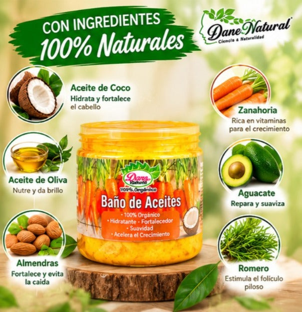 Baño de Aceite De Zanahoria