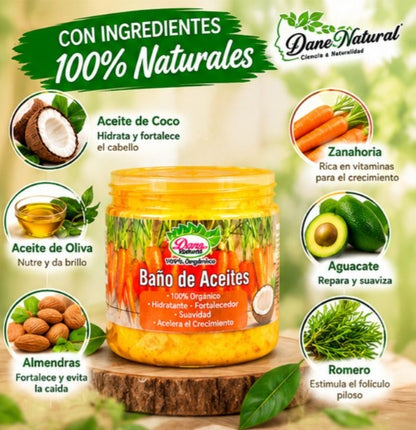 Baño de Aceite De Zanahoria