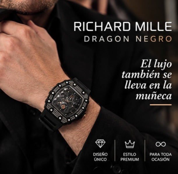 RICHARD MILLE DRAGON NEGRO