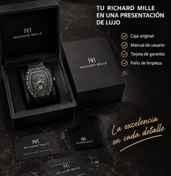RICHARD MILLE DRAGON NEGRO
