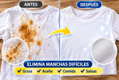 Removedor de Manchas y Aceite para Ropa