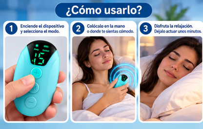 Dispositivo para dormir y combatir el estrés y ansiedad