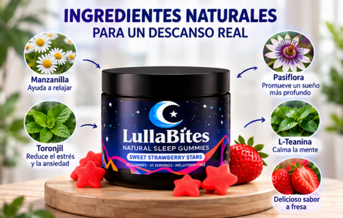 LullaBites Natural Sleep Gummies