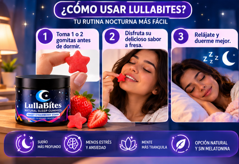 LullaBites Natural Sleep Gummies